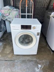 Inverter Panasonic front load 8kg hot washer