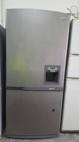 Fridge Samsung 2 Doors Dispenser Pintu Peti Ais