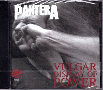 Ori CD PANTERA Vulgar Display of Power [1992] NEW