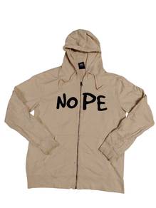 Feltics Nope zip up hoodie