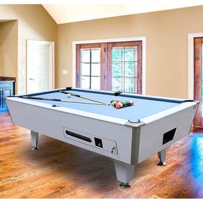 Operated Pool Snooker Table Meja Coin Token