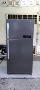 2door fridge refrigerator jenama LG 550L