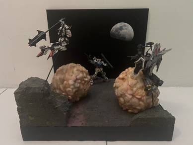 Gundam Battle in Mud Diorama (NEGO)