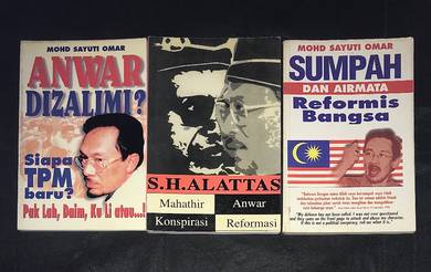 3 ANWAR BOOKS BUKU MALAYSIA Politik
