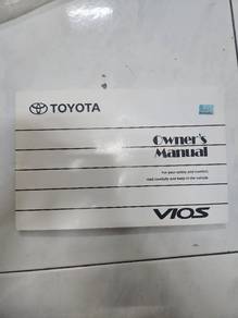 Toyota Vios Owners Manual Book