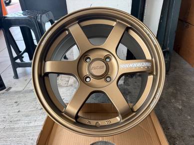 Te37 s-plus 15inch 4x100 —Rim baru-