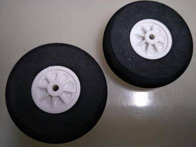 Light weight foam tyre 65mm (2pcs)