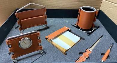 Leather Stationary Gift Set