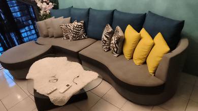 L shape sofa