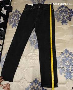 H&M &DENIM Slim Fit Jeans (Washed Black) – Size 29