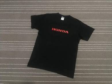 HONDA racing TEE BLACK S