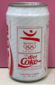Thailand Coca Cola Barcelona 1992 Diet Coke Can