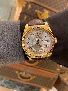 2018 Rolex Sky-dweller Ref 326138 18k 750 Yellow