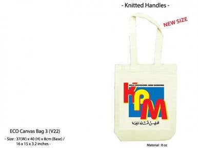 Beg ECO Canvas Bag 3 (V22)