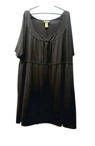 Plusize midi black dress