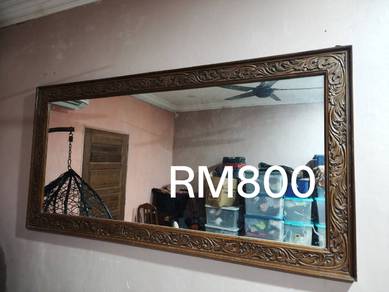 Cermin Kayu Jati