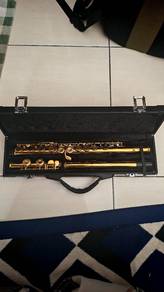 Golden 16 C-Slot Holes Flute C Key Golden Flute