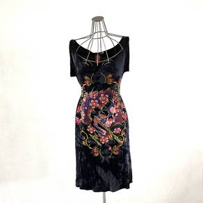 Ed Hardy Off Shoulder Dress