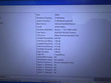Laptop HP touch screen
