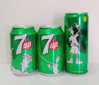 Pepsi 7up Fido Dido China Empty Can