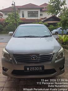 Toyota Innova G in Sri Hartamas, KUL