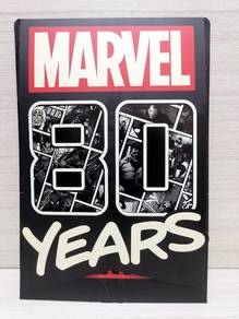 Pos Malaysia - Marvel Comics 80 Years Stamp Set