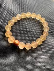 Gelang Kristal - Carved Citrine