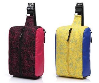 0120 Graffiti Chest Waist Bag Crossbody Backpack