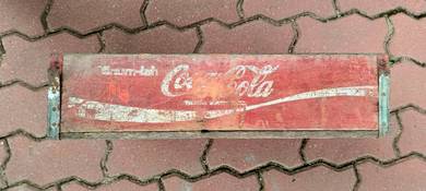 Coca-Cola Malaysia Wooden Bottle Crate
