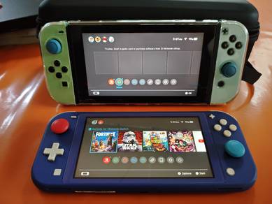 Nintendo switch v2 animal crossing + switch lite