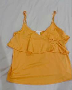 H&m; yellow top