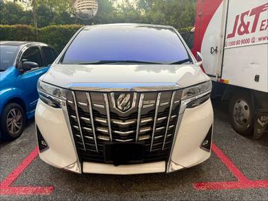 Toyota Alphard X in Puchong, SGR