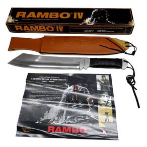 Rambo 4 IV Machete Master Cutlery Movie Camp Knife