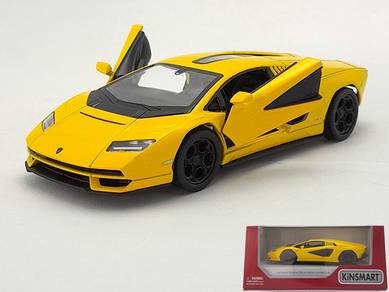 Lamborghini Countach LPI 800-4 Diecast Car yellow