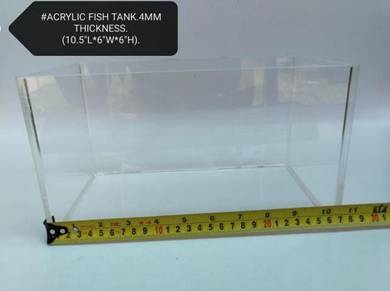 Acrylic Fish Tank Rectangular Aquarium Ikan