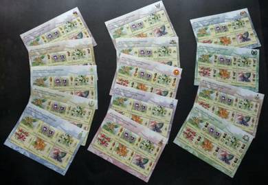 Miniature Sheet Pef Orchid Definitive Msia 2018