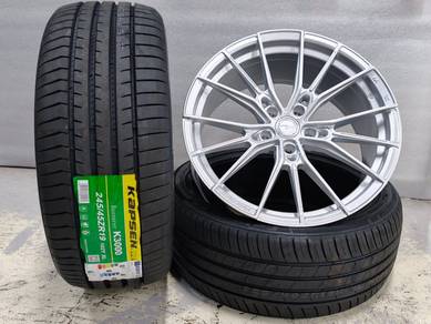 Toyota Vellfire Alphard Estima 19" Rim+Tayar R384