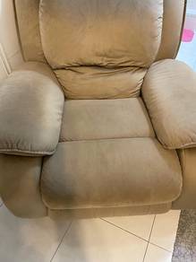 Selling my gently used 3 plus 1 sofa set.