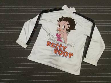 Betty boop sweater sulam size l