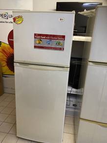 LG 430L 2 Door Refrigerator 5F2nw - terpakai