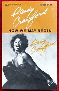 Randy Crawford NOW WE MAY BEGIN Cassette Tape