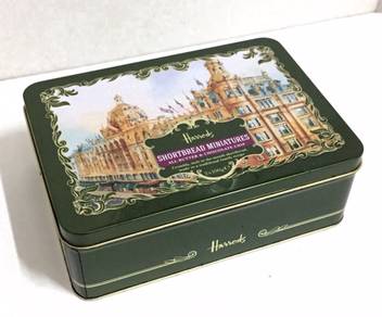 HARRODS Shortbread Miniatures Tin (Empty)