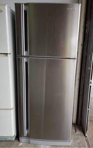 Hitachi 2 doors Fridge Peti Sejuk Ais Refrigerator