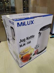 Milux 1.8L Double Wall Stainless Steel Jug Kettle