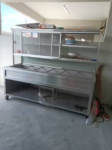 Pemanas Makanan Jumbo 7 tray Kedai Makan