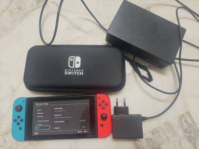 Nintendo switch v1 no box
