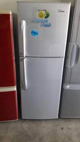 Refrigerator 2 Pintu Peti Sejuk Ais Midea Fridge
