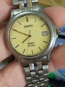 Vintage SEIKO spirit titanium watch