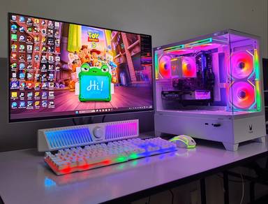 Pc 40 Game Ryzen 5 (i7 11th) RX6500XT Fullset