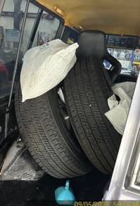 255 70 R16 tyre plus rim x 4 pcs